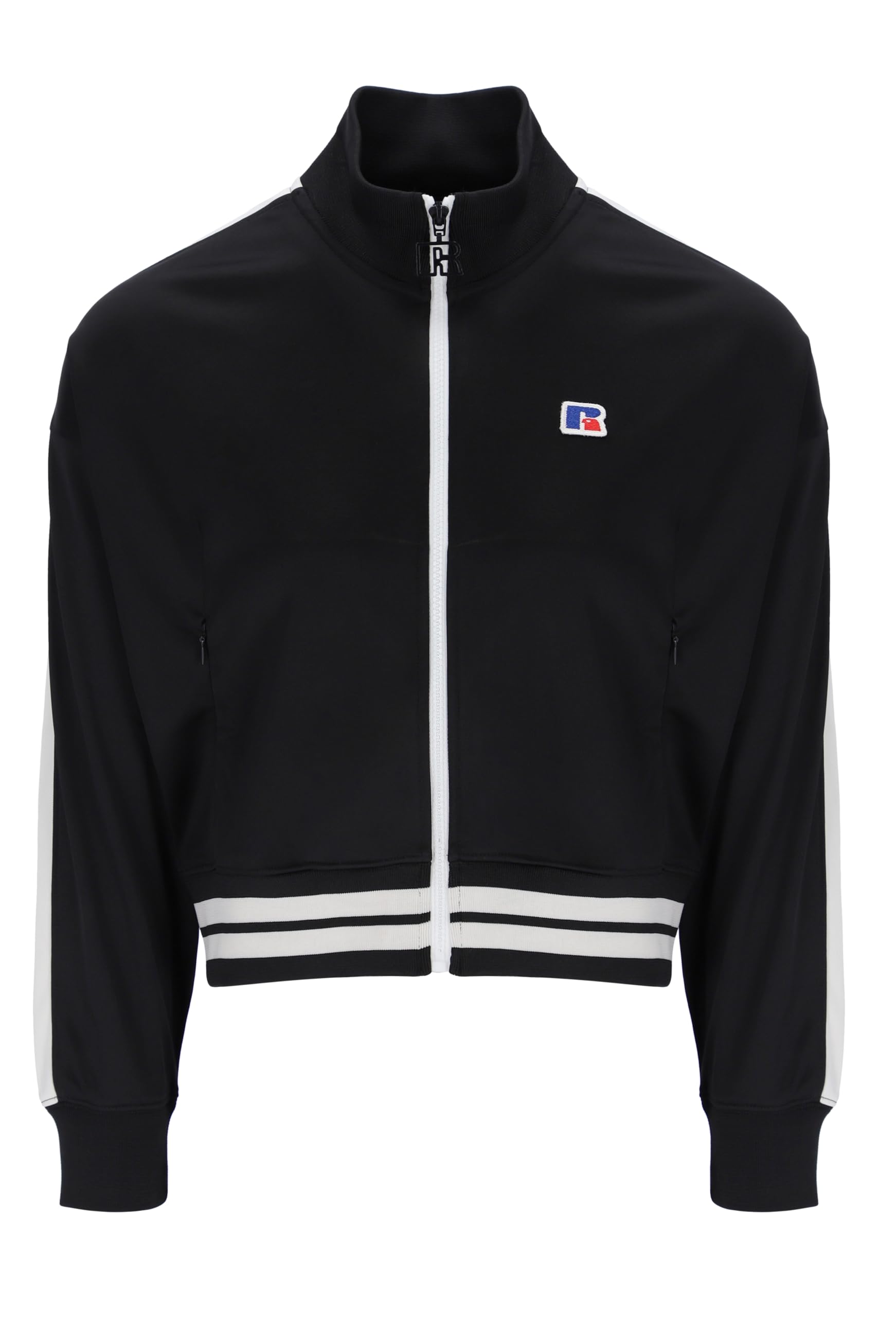 Russell Athletic E34052-IO-099 FLEXI-POLY TRICOT JACKET Jacket Women's BLACK Size XS
