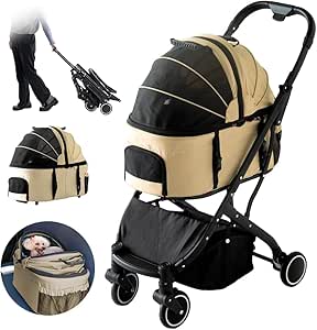 ペットカート 折りたたみ 犬 猫用 カート 軽量 3輪/4輪/対面式 安全