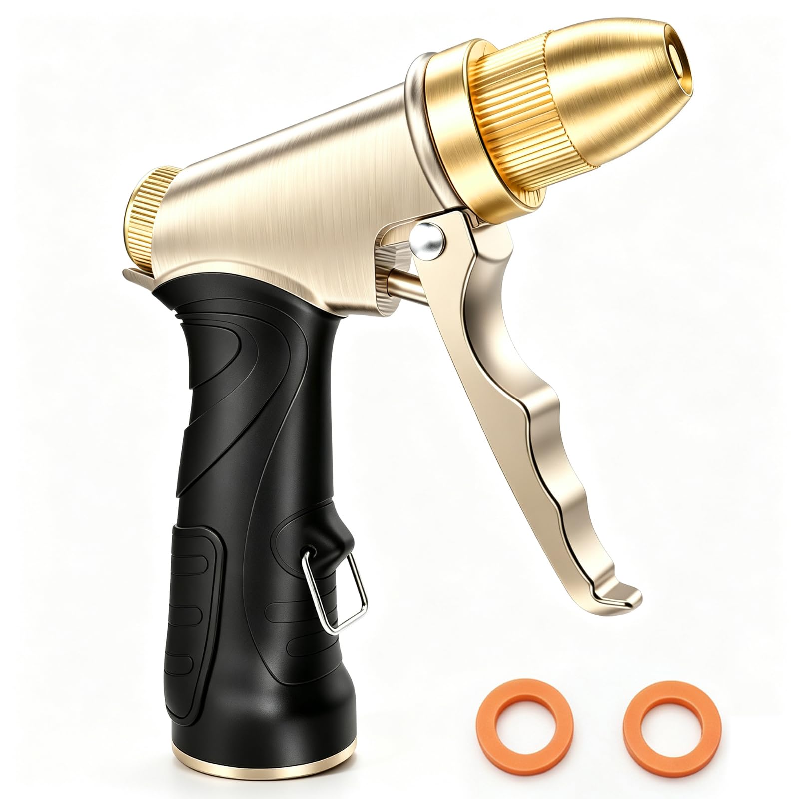 Garden Hose Nozzle (Qxiaozhan) Heavy Duty Metal