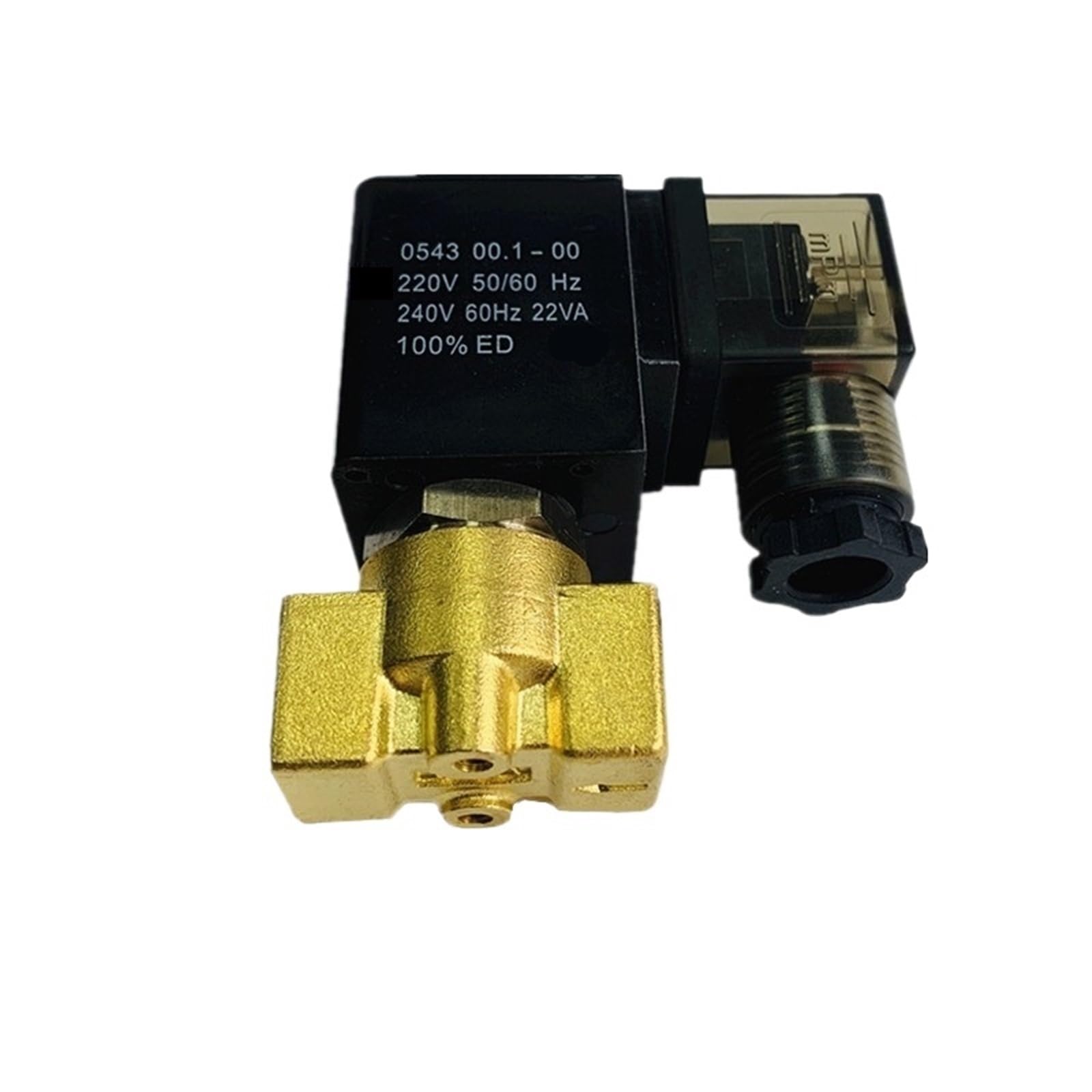 2-Position 2-Way VX2120-X64 Solenoid Valve VX2120-08 Normally Closed G1/4" Brass Valve Ac220vdc24v(AC220V)