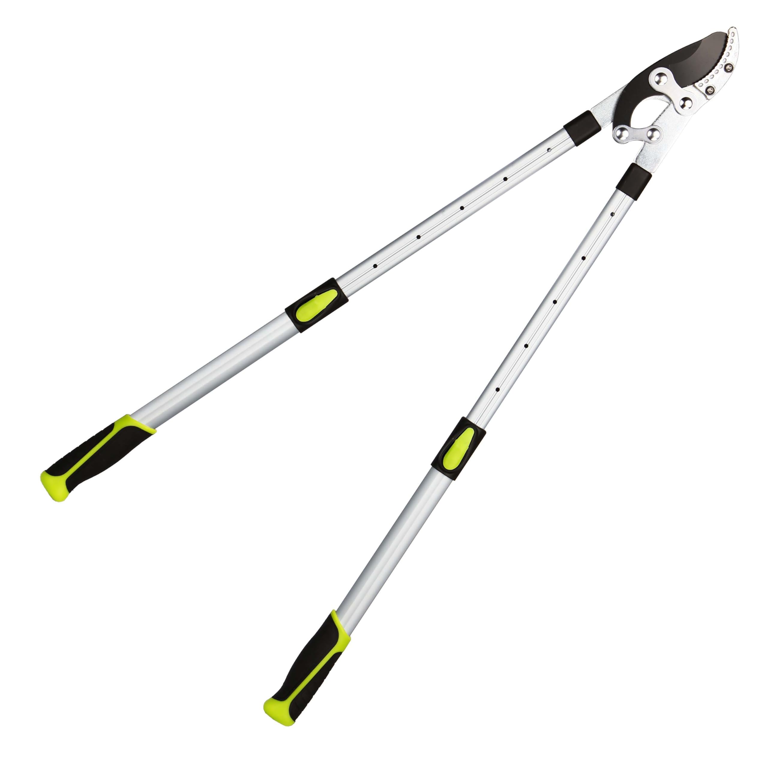 YRTSH Loppers for Tree Trimming Heavy Duty Branch Cutter with Compound Action, Effortless Tree Pruner Extendable 28-41" Loppers for Gardening, Long