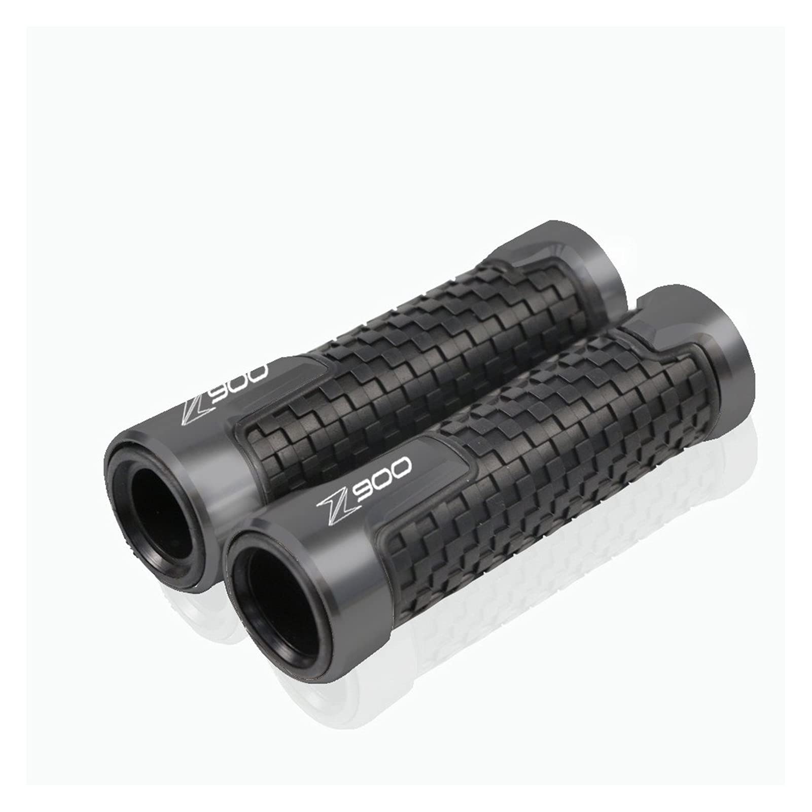 Motorradgriffe Für Kawasaki Z900 Z 900 7/8"22MM Motorrad Universal Gummi Lenkergriff Lenker Motorradgriffe (Color : 3)