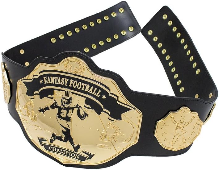 Undisputed Belts Fantasy Football Championship Belt Trophy Prize High-step