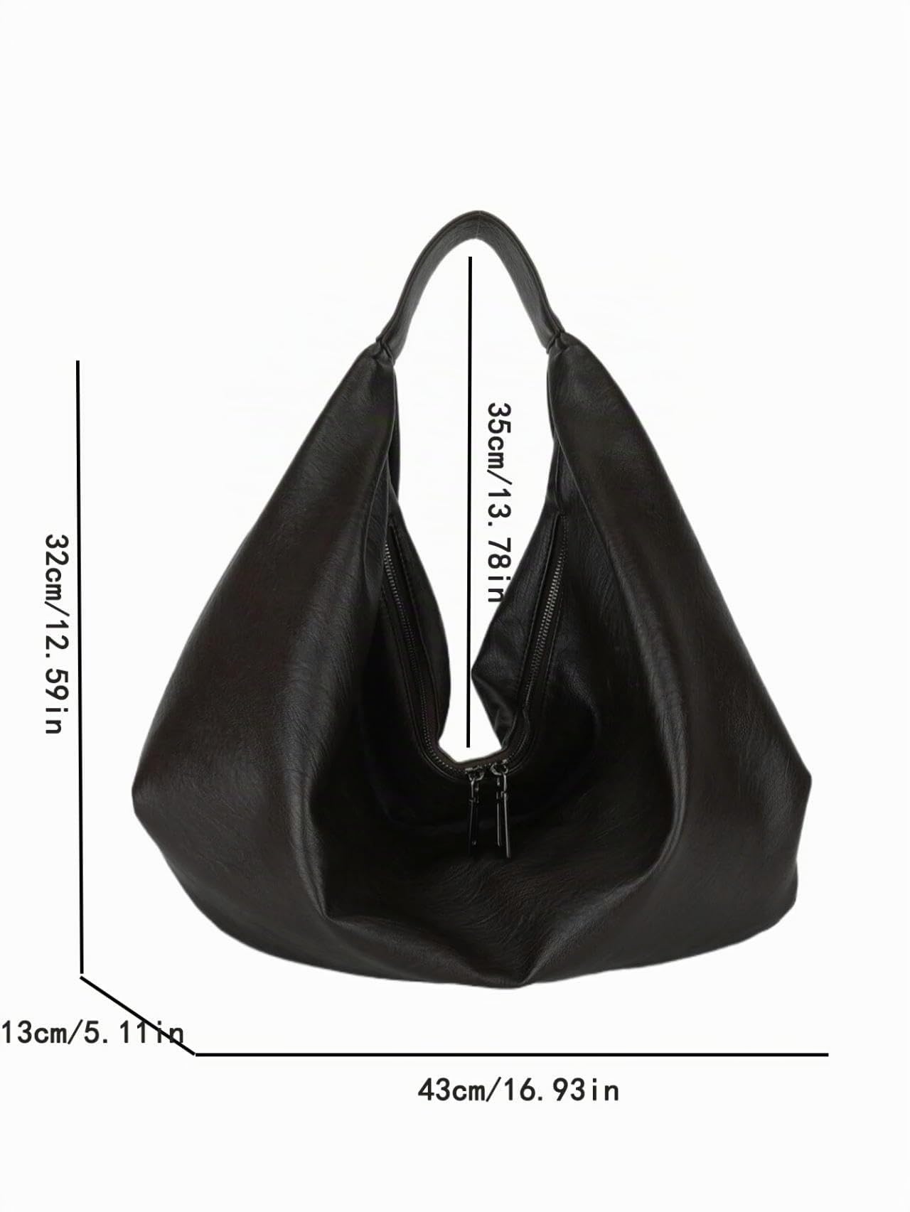 Borsa A Tracolla Borse A Tracolla per Le Donne Grande Hobo Shopper Bag Crossbody Borsa Lady Travel Tote Bag