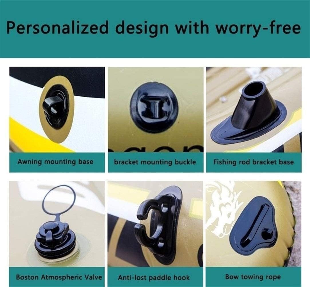 Inflatable Canoe Inflatable Boat Canoe Paddle Inflatable Canoe Set Summer Rowing Fun