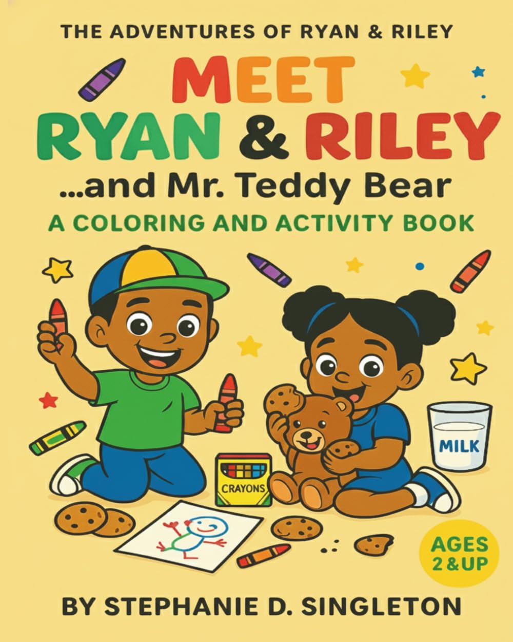 Meet Ryan & Riley Coloring and Activity Book (The Adventures of Ryan & Riley)