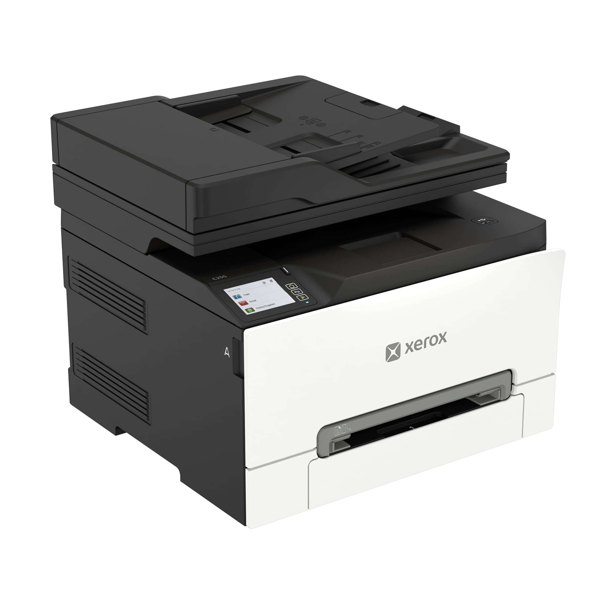 Xerox C255a Stampante laser a colori wireless All-in-One – Stampante, Scanner, fotocopiatrice, fax, 26 ppm, stampante wireless per laptop e desktop