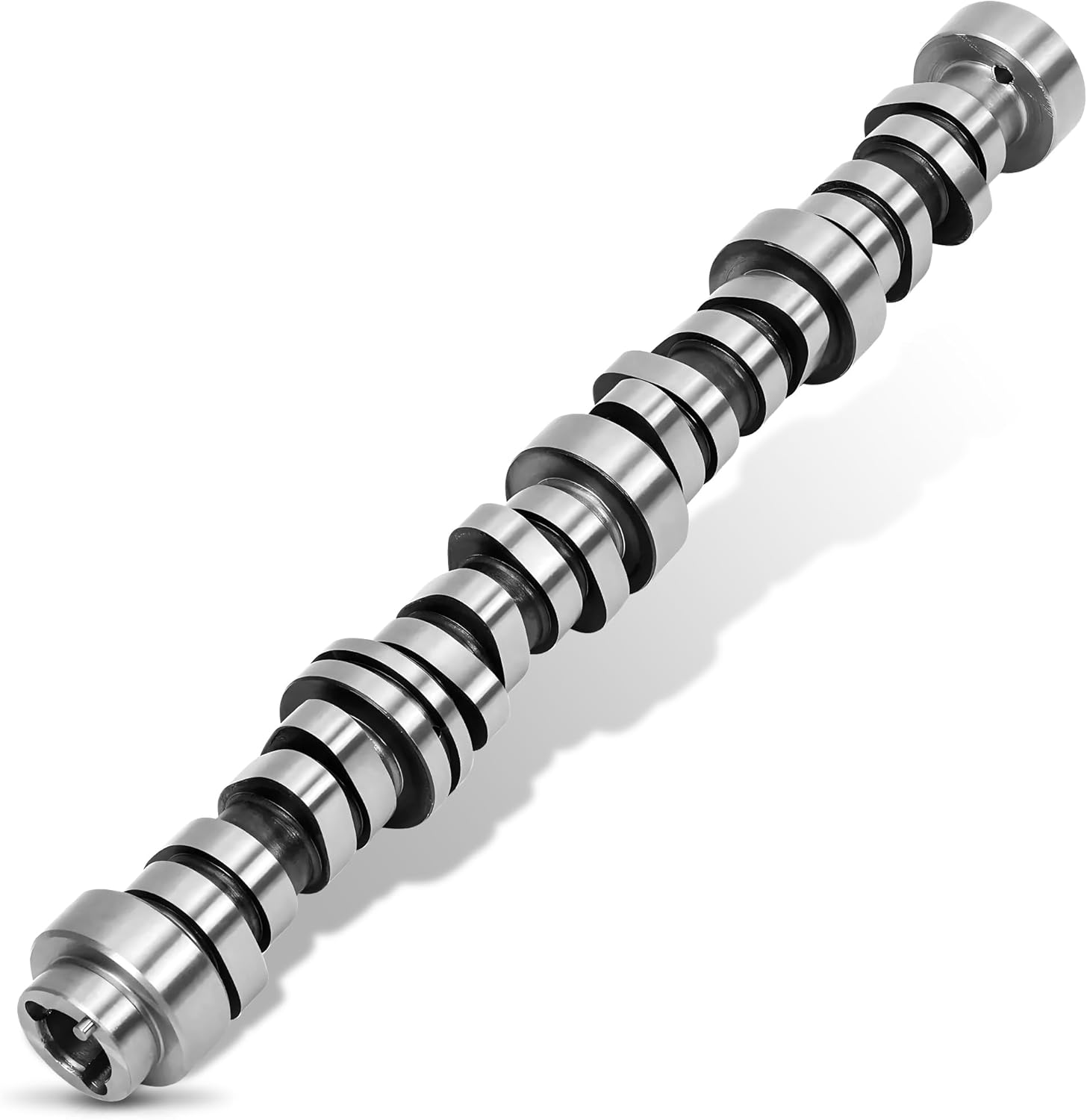 Partsflow Engine Camshaft for Chevy Silverado 1500/Suburban/Tahoe/for GMC Sierra 1500/Yukon/Yukon XL 2014-2020, 5.3L V8 VIN: F R C Replace#12619823, Silver Steel