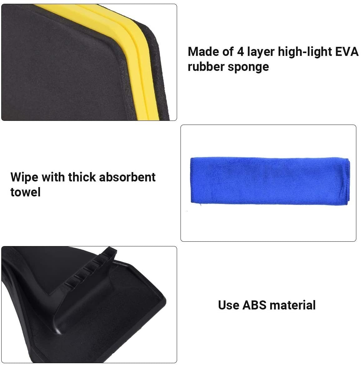 XMING Luoistu Car Scraper Scraper Snow Cepillo de Nieve 2 en 1 Coche Extensible Limpiador de Parabrisas Removedor de Nieve con Scaregee y Sponge