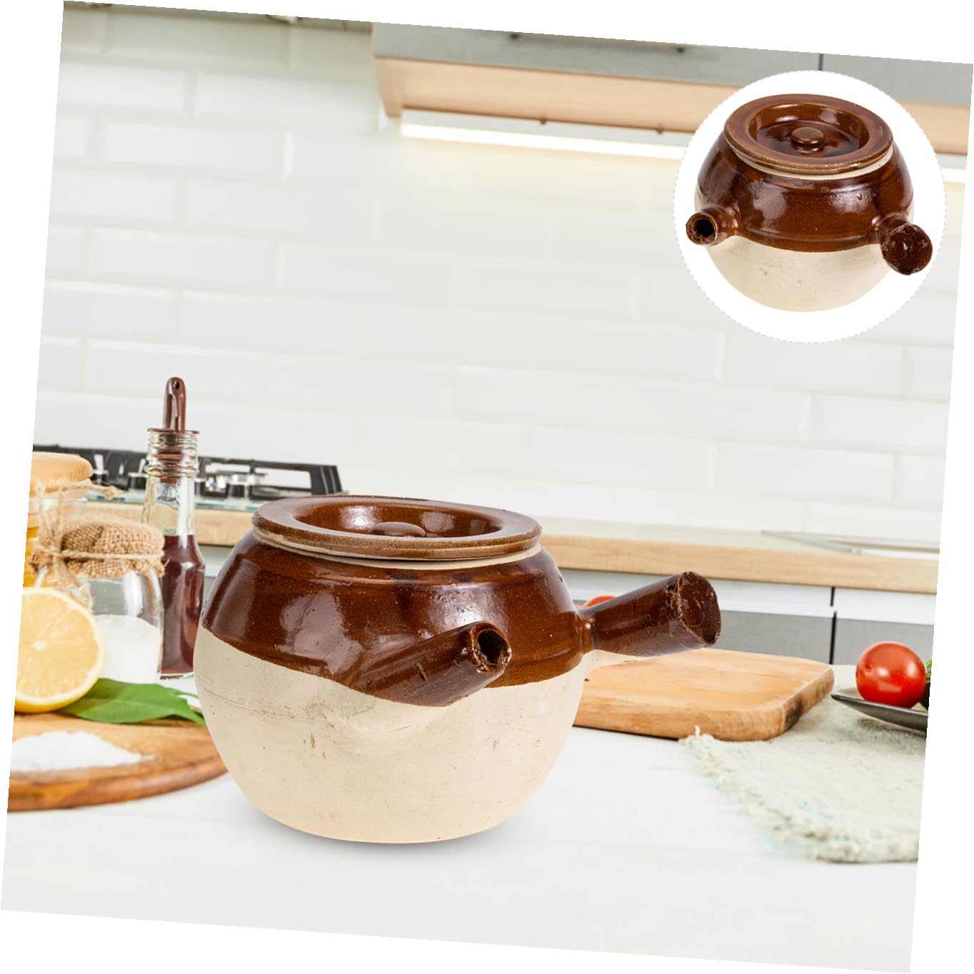 Tontopf zum Kochen Kochtopf für Traditionelle Chinesische Medizin Tontopf Kochtopf für Chinesische Medizin Küchenhelfer Küchenaccessoire