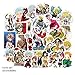 Produktbild CAR-TOBBY The Seven Deadly Sins Sticker - Wasserfest Haltbar Sticker Klassisch Japanisches Anime Sticker Für Wasser Flaschen Computer Laptops