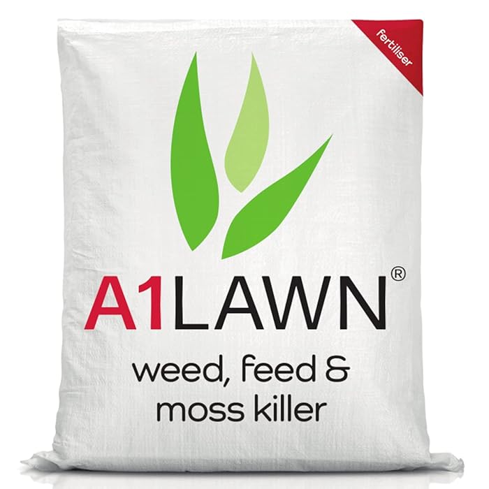 Buy A1 Lawn Double Strength Grass Feed, Weed & Moss Killer 20kg (560m2