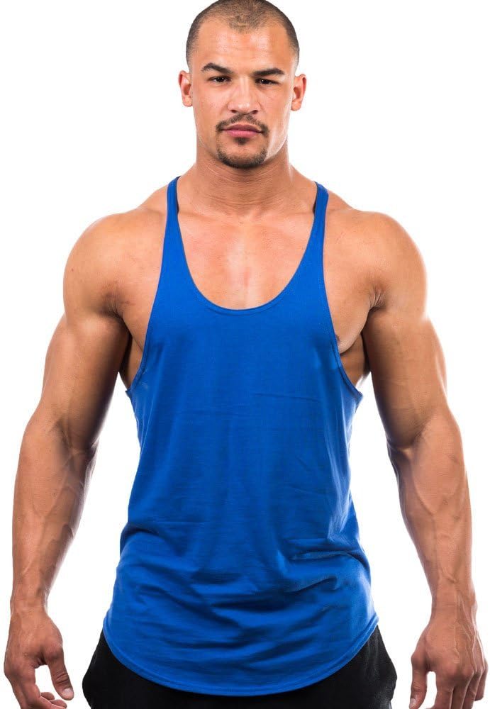 Iwearit Brand Y-Back Muscle Tanktop Straight Bottom - Made in USA