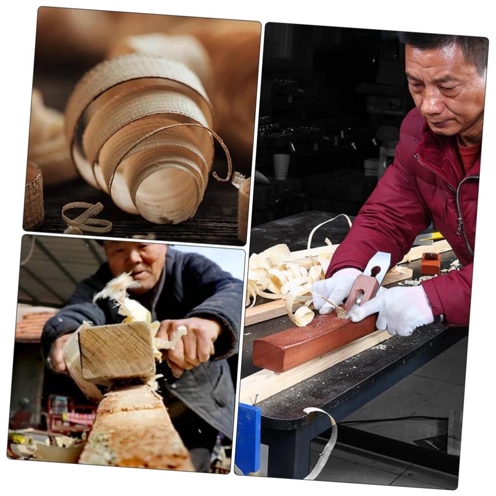 UKCOCO Pialla a Mano Per Falegname Pialla Portatile in Legno 400mm Affilata Durevole Per Lavorazione Del Legno Uso Professionale Per Carpentieri e Artigiani