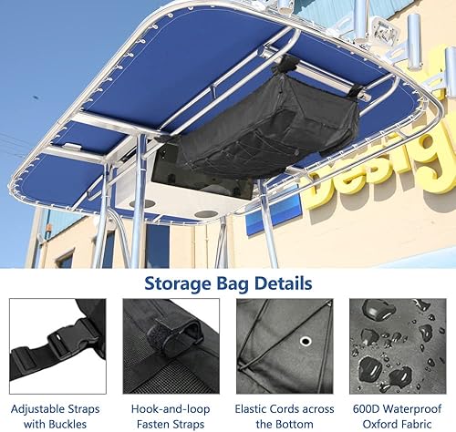 Miniatura 4 de T-Top - Bolsa de almacenamiento para chalecos salvavidas 600D, organizador superior impermeable 600D, tapa dura con capacidad para hasta 4 chalecos