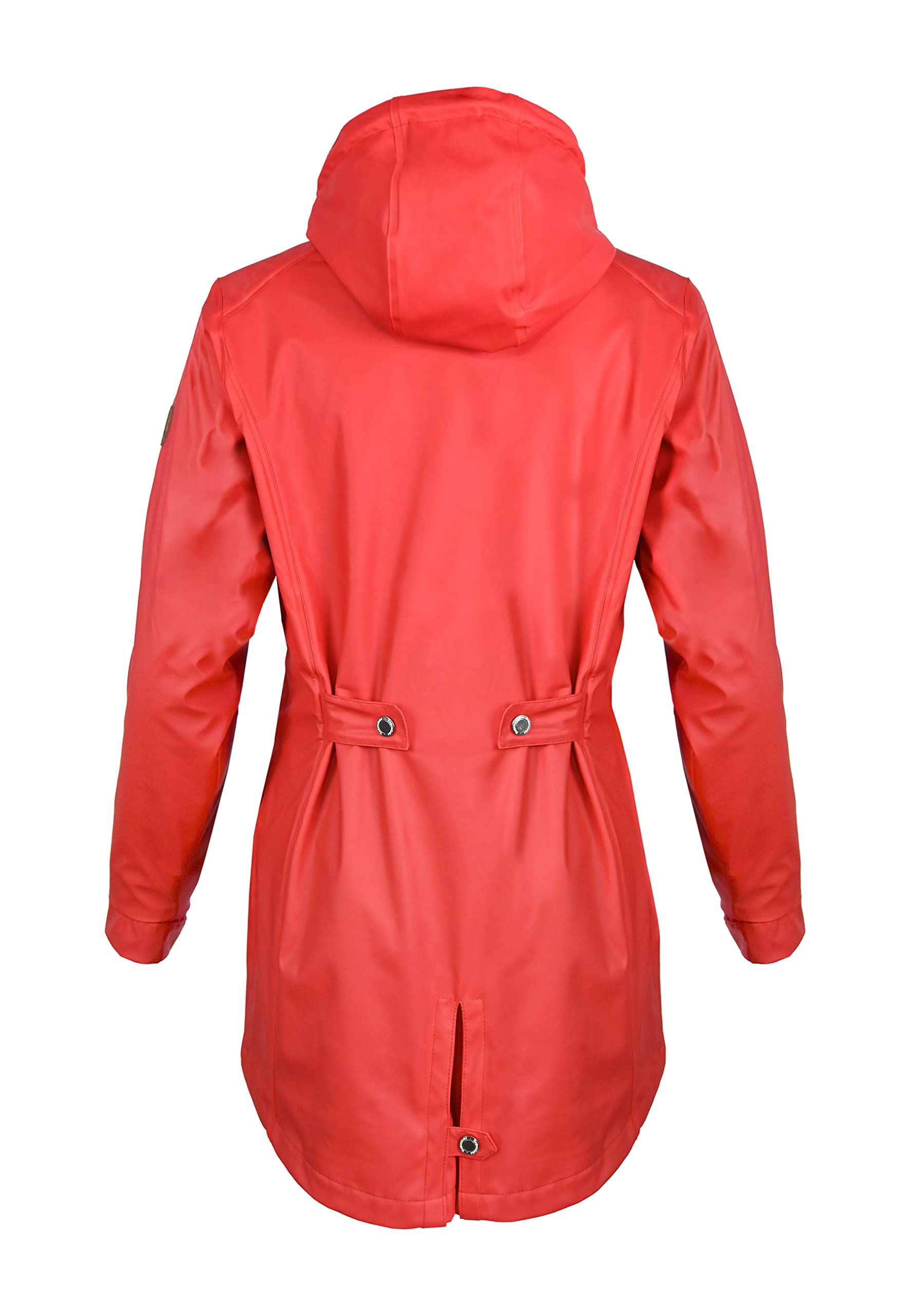 Regenliebe Impermeabile da donna Friesennerz rosso, Colore: rosso, 48