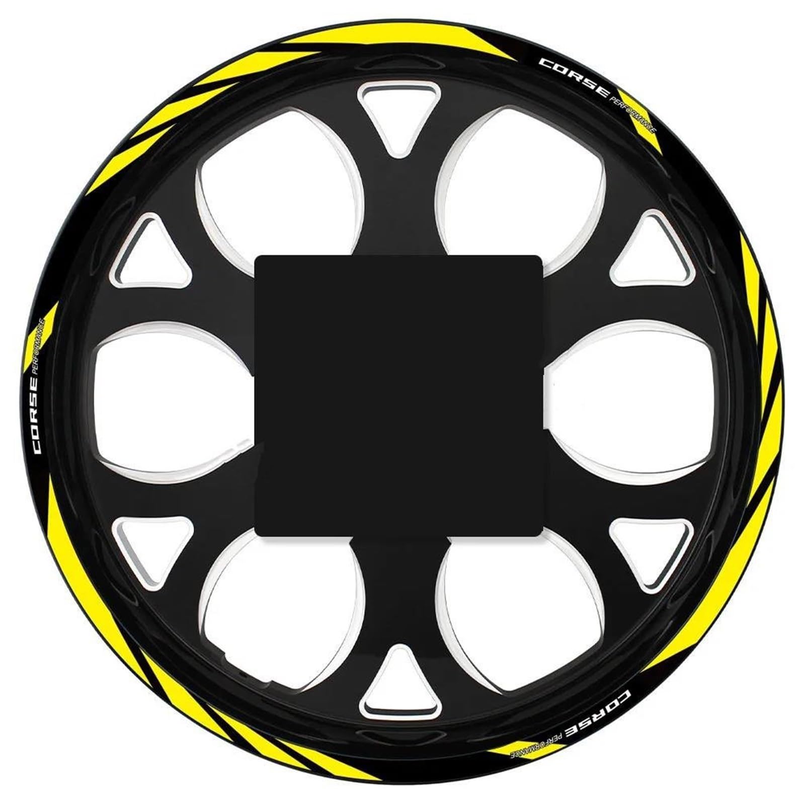 Wheel Sticker Rim Decal Hub Stripe Tape for Ducati for Monster 696 821 937 for Diavel for Panigale V4 848(Color6)