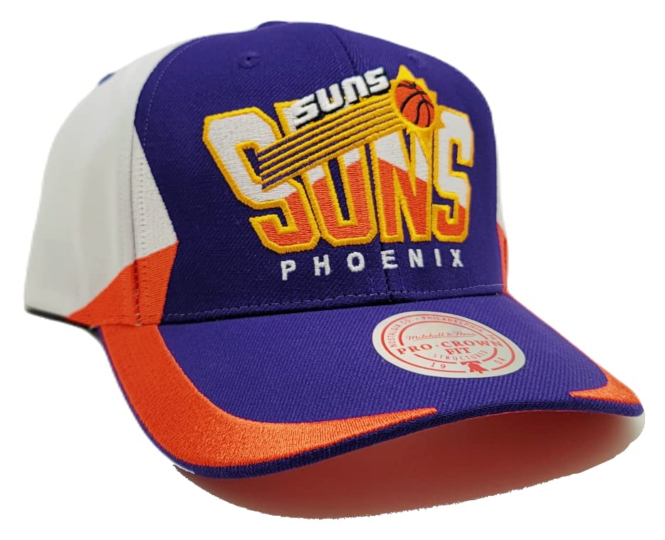 Gorra Snapback Phoenix Suns RetroDome Morado Naranja miniatura 4