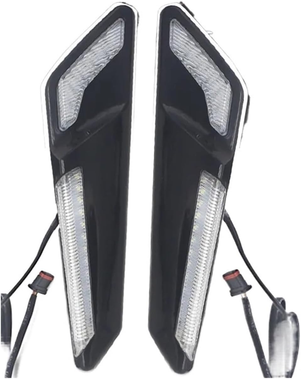 Chrome Or Black Motorcycle Front Brake Fork Mounted NAV LED Lights For Ho&nda GoldWing 1800 GL1800 F6B 2018 -UP Decorative Lamp Indicators Lamps