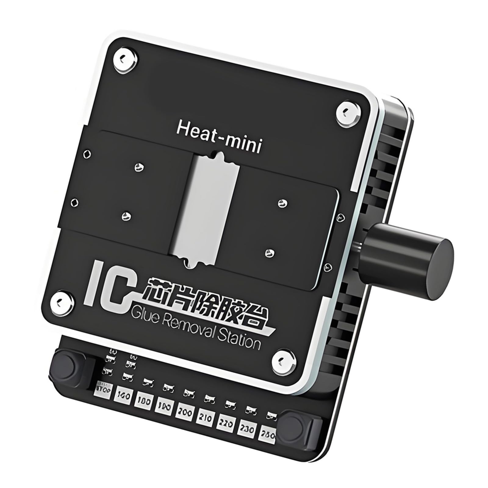 Kaeltsyn B Chip Heater Station Hot Plate Desoldering Station Chip Heating Platform For Efficient Lack Glues Removal Heating Soldering Plate