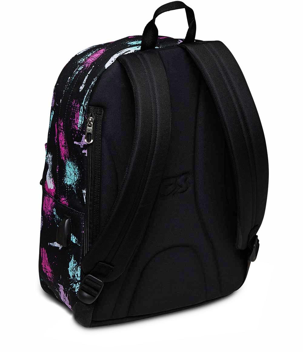 Seven Zaino Ischoolpack, Zaino Americano con Power Bank Integrato e Tasca Porta Tablet, Scuola, Bambini e Ragazzi