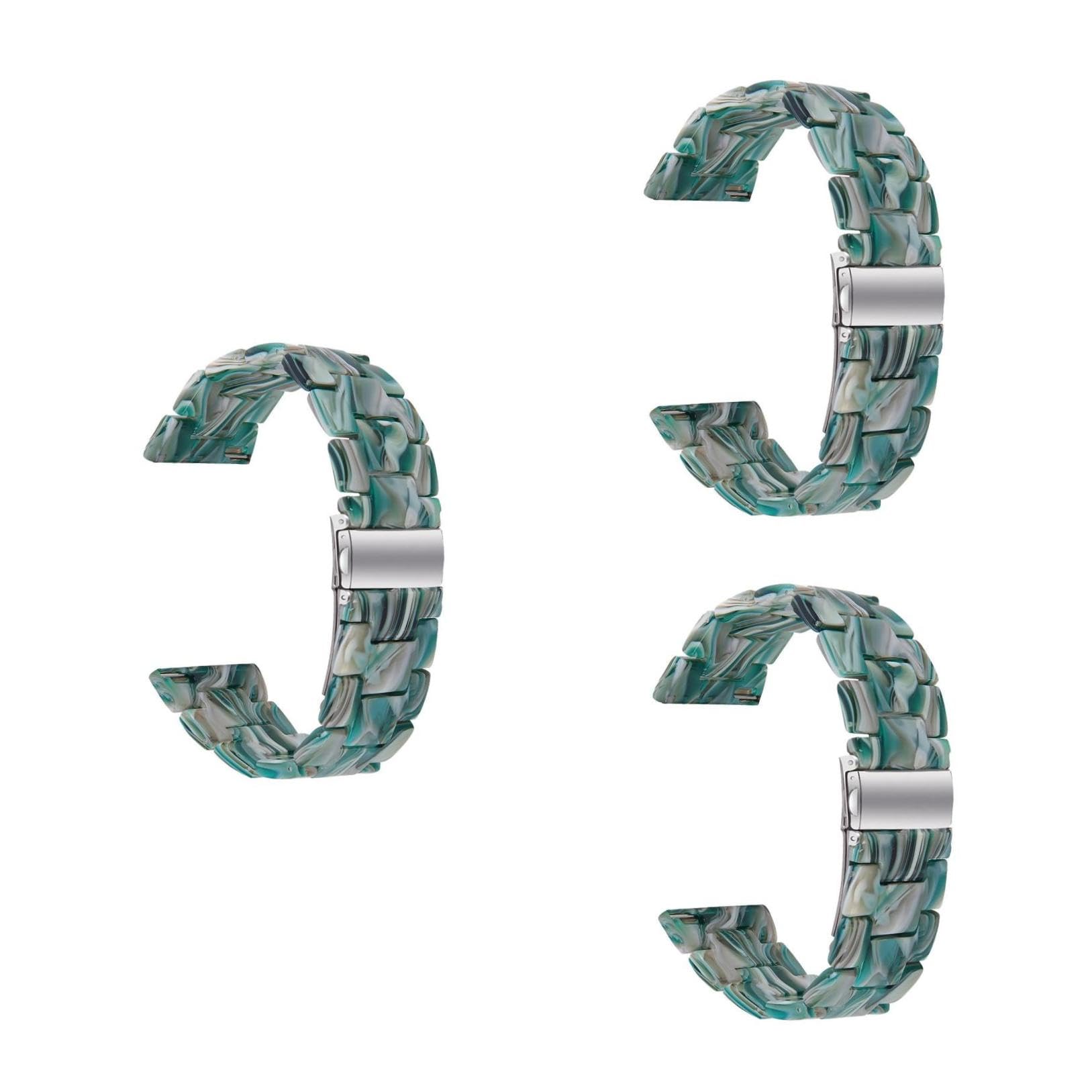 Housoutil 3 Stk Armband Band für relojes inteligentes para mujer reloj inteligente para mujer Vintage-Band passend zu Uhrengehäuse für Herren uhrenarmbänder Anschauen Gurt Fall Fräulein Harz