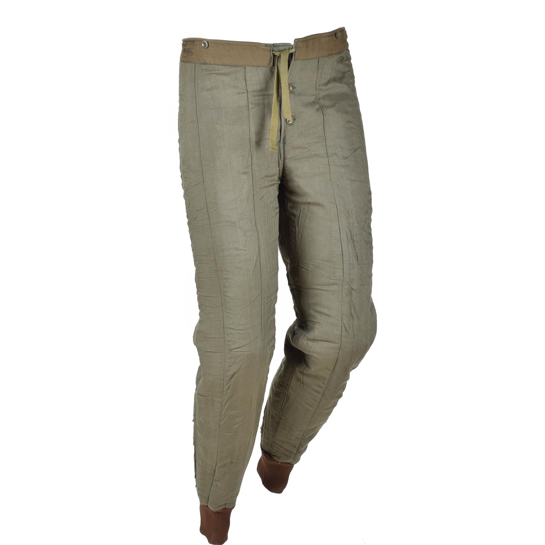 Militar Men's Green Genuine Czech Army Liner Pants M60 Lining Thermal Trousers Military Surplus