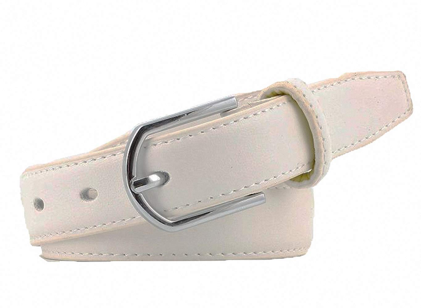Cintura Donna In Vera Pelle Bovina | Morbida E Resistente, Fibbia Rimovibile | Lunghezza 110 Cm, Larghezza 3 Cm | Per Jeans E Pantaloni