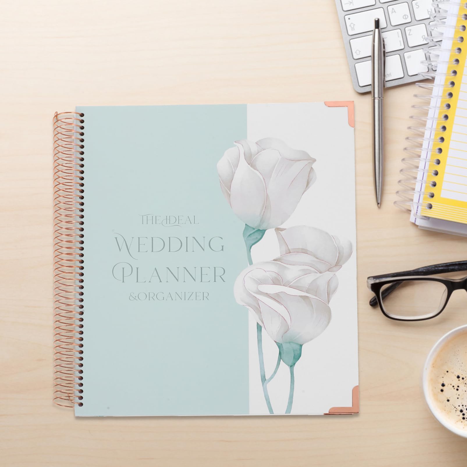 Hochzeitsplanerbuch Und Organizer Für Brautplanung Hochzeitsnotizbuch Mit Kostenmanagement Und Detailliertem Plan