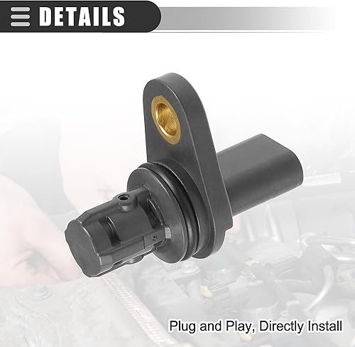 Miniatura 7 de Motoforti Sensor de posición del árbol de levas, para Chevrolet Aveo 2009-2011, ABS, No.55565709, negro, 2 piezas