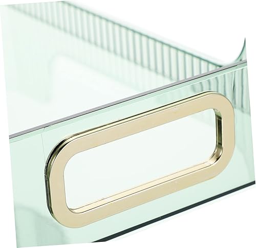 Miniatura 5 de Estante doble organizador de almacenamiento de baño, estante de almacenamiento de artículos de tocador, bandeja de almacenamiento para dormitorio,