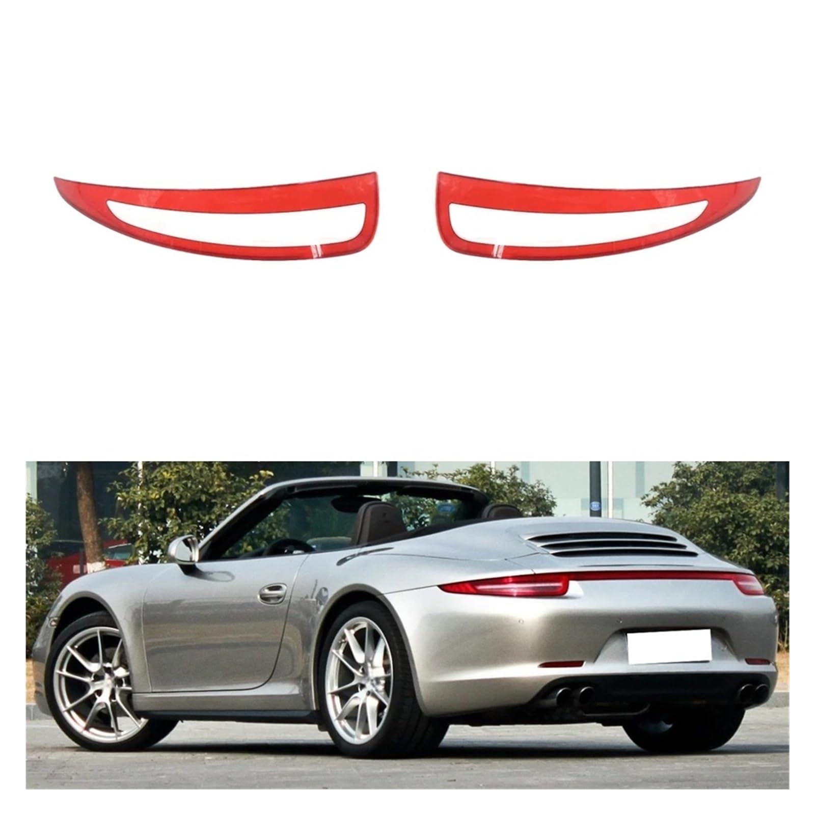 Conjunto piloto trasero coche Para 911 991,1, Accesorios Para Automóviles, Carcasa De Repuesto Para Luces Coche, Luz Trasera Advertencia Freno, Indicadores Lámpara