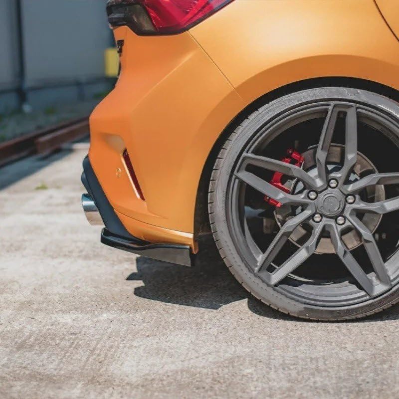 Parachoques trasero difusor lateral Ford Focus ST MK4 19-25 divisor tuning estilo V3 Hatchback 5