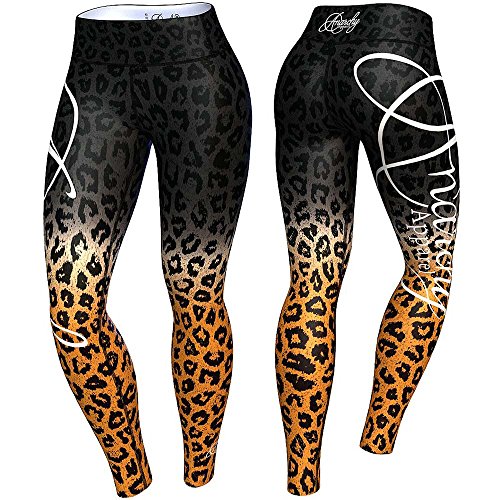 Anarchy Apparels Leggings, Ocelot, pantaloni
