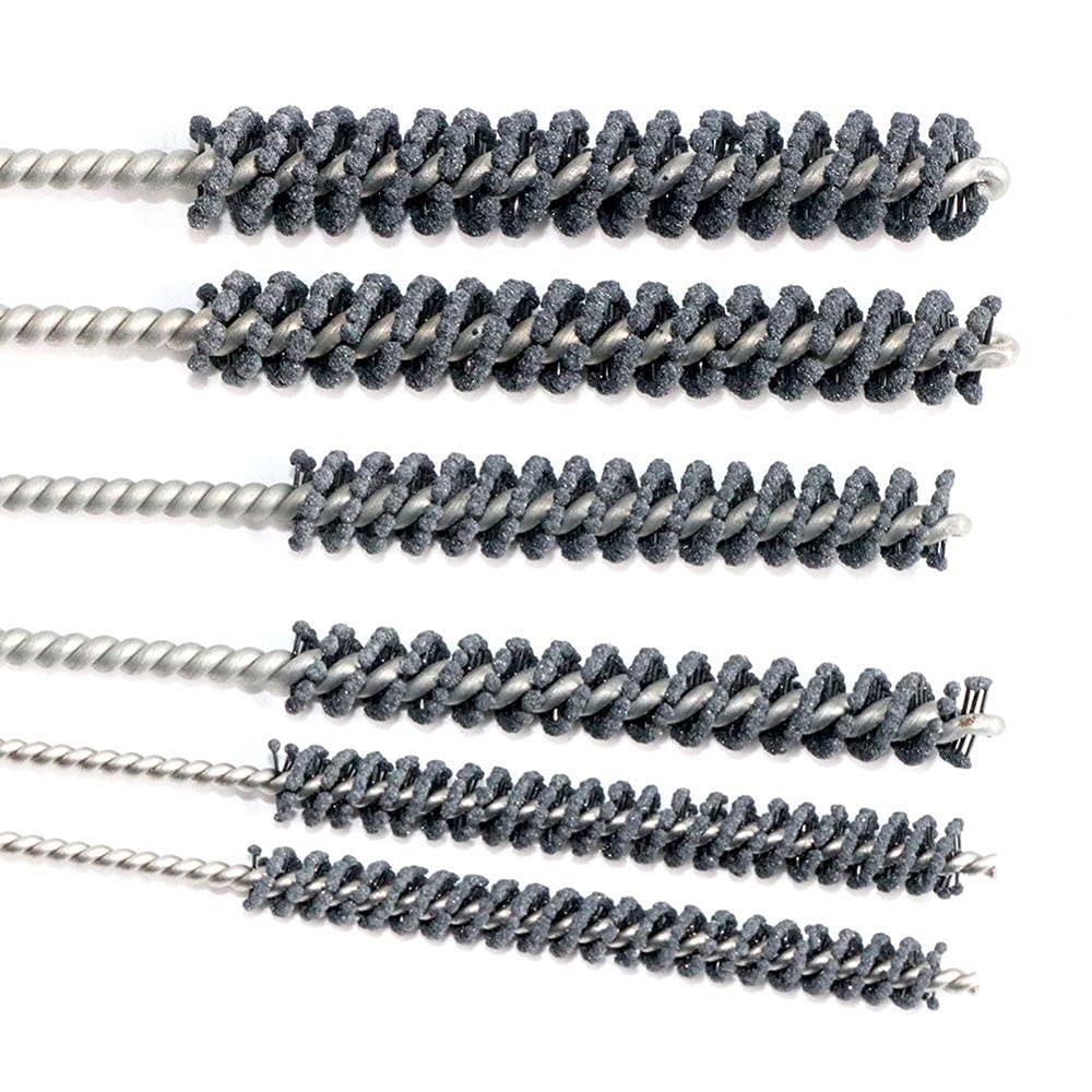 1 Stück Schleifkugel-Entgratbürsten-Schleifkopf-Rohr Polierbürste Rohrbürste (Grit : 6mm)