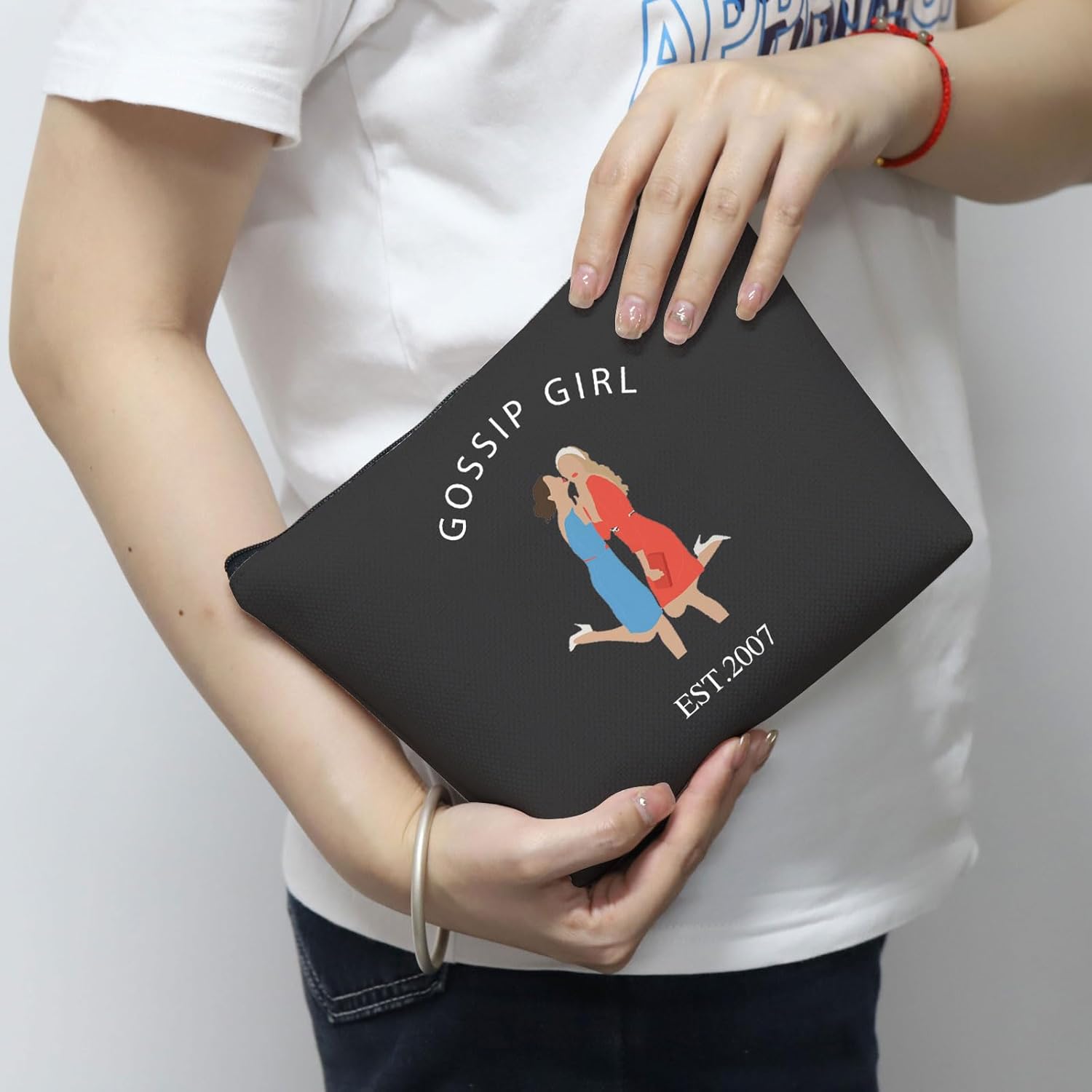 MNIGIU G TV Show Inspired Gift G Cosmetic Bag Serena Blair Fans Gift G Lover Gift (Gossip Bag) - Image 4