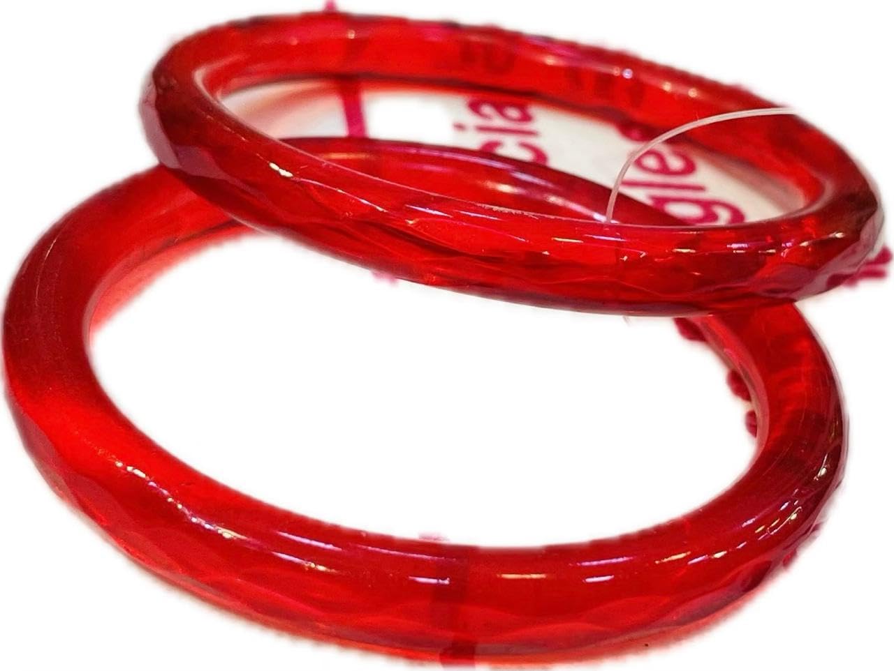 Crystal Glass Bangle By PREM BANGLE (Red, 2.8) (B0D2LJH2LX) Amazon Price History, Amazon Price Tracker
