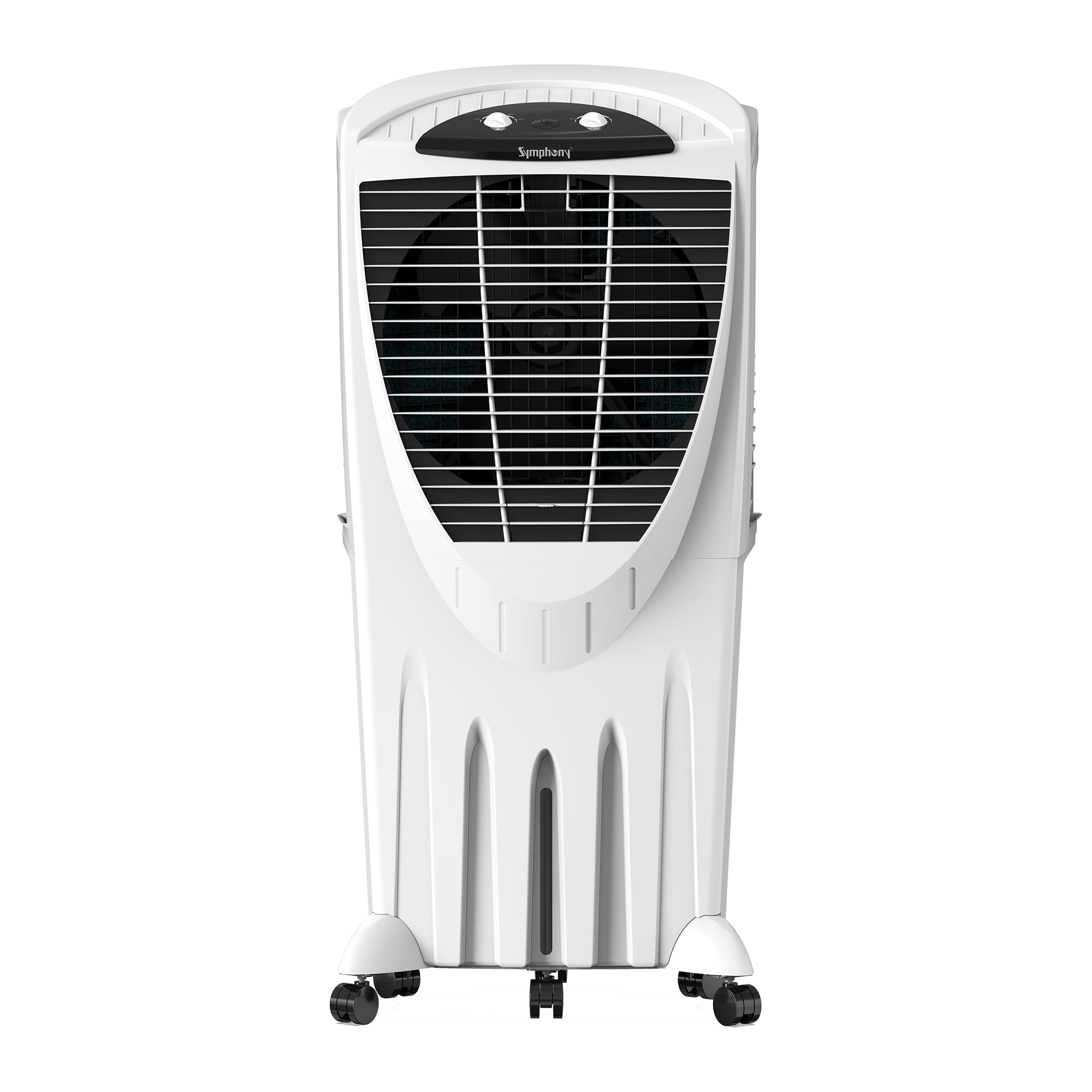 Symphony Winter 80 XL Desert Air Cooler for Home with Powerful Fan, Honeycomb Pads, i-Pure Technology and Low Power Consumption (80L, White)