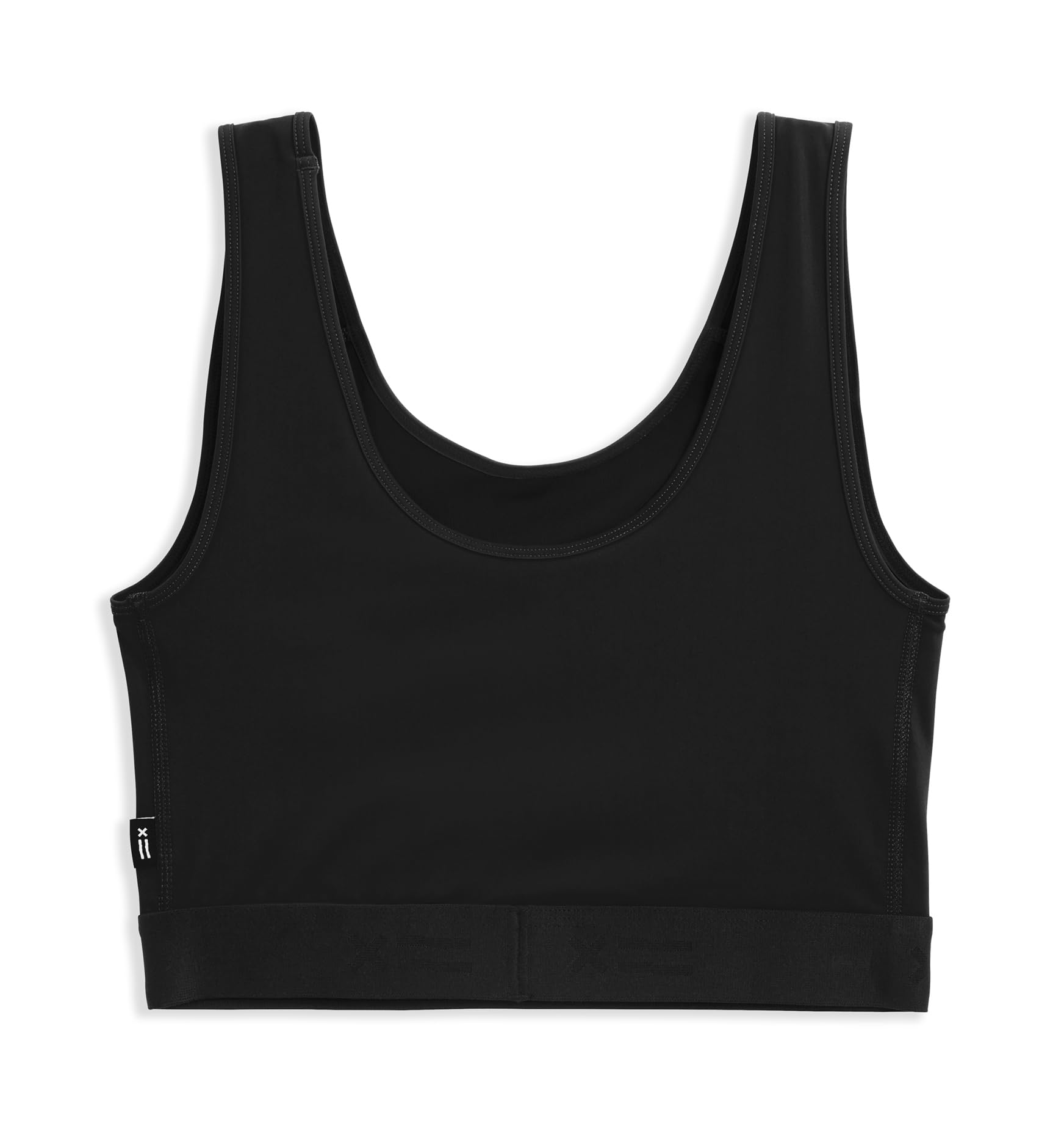 TomboyX Kompressions-BH-Top für Frauen, geschlechtsneutrale BHs mit vollständiger Abdeckung, bügelloses Top mit mittlerer Stützkraft, ohne Polsterung, Sport-BH