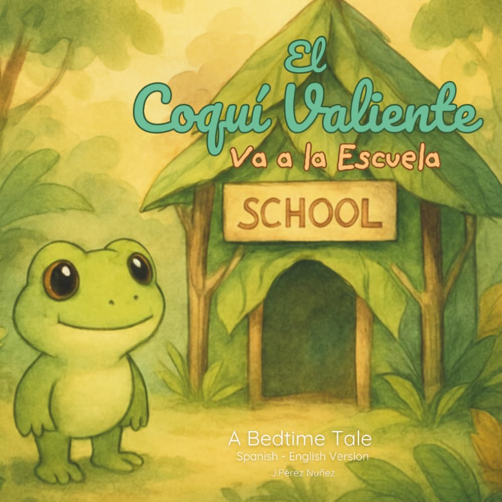 El Coquí Valiente Va a la Escuela: Un cuento infantil sobre el valor de intentar algo nuevo (Las Aventuras del Coquí Valiente)