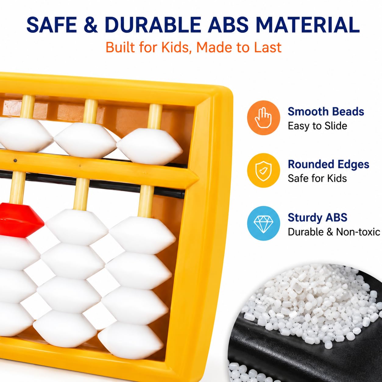 Amazon.com: Abacus, Kids Abacus for Math Learning, Montessori