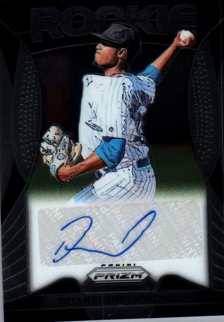Duane Underwood Autographed Prizm Rookie Card Collectible Baseball Card - 2019 Panini Prizm Rookie Baseball Card #RA-DU (Cubs) Free Shipping & Tracking