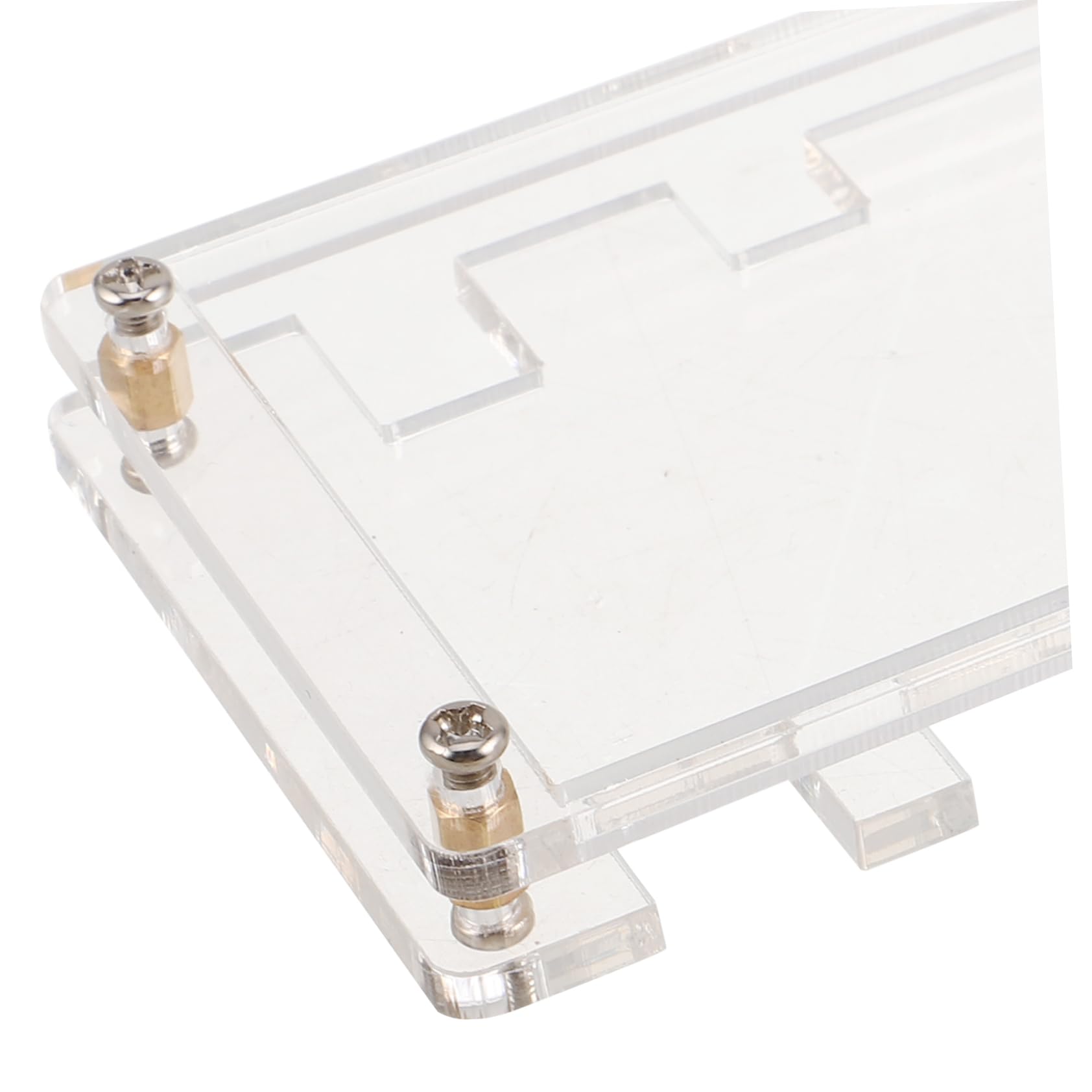 ARTIBETTER 3.5 Inch Acrylic Capacitive Touch Screen Enclosure Electronic Case Fixed Stand Scratch Impact Protection Transparent