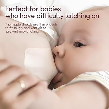 20mm Nipple Shields for Breastfeeding Newborn Nursing Baby (2pcs)