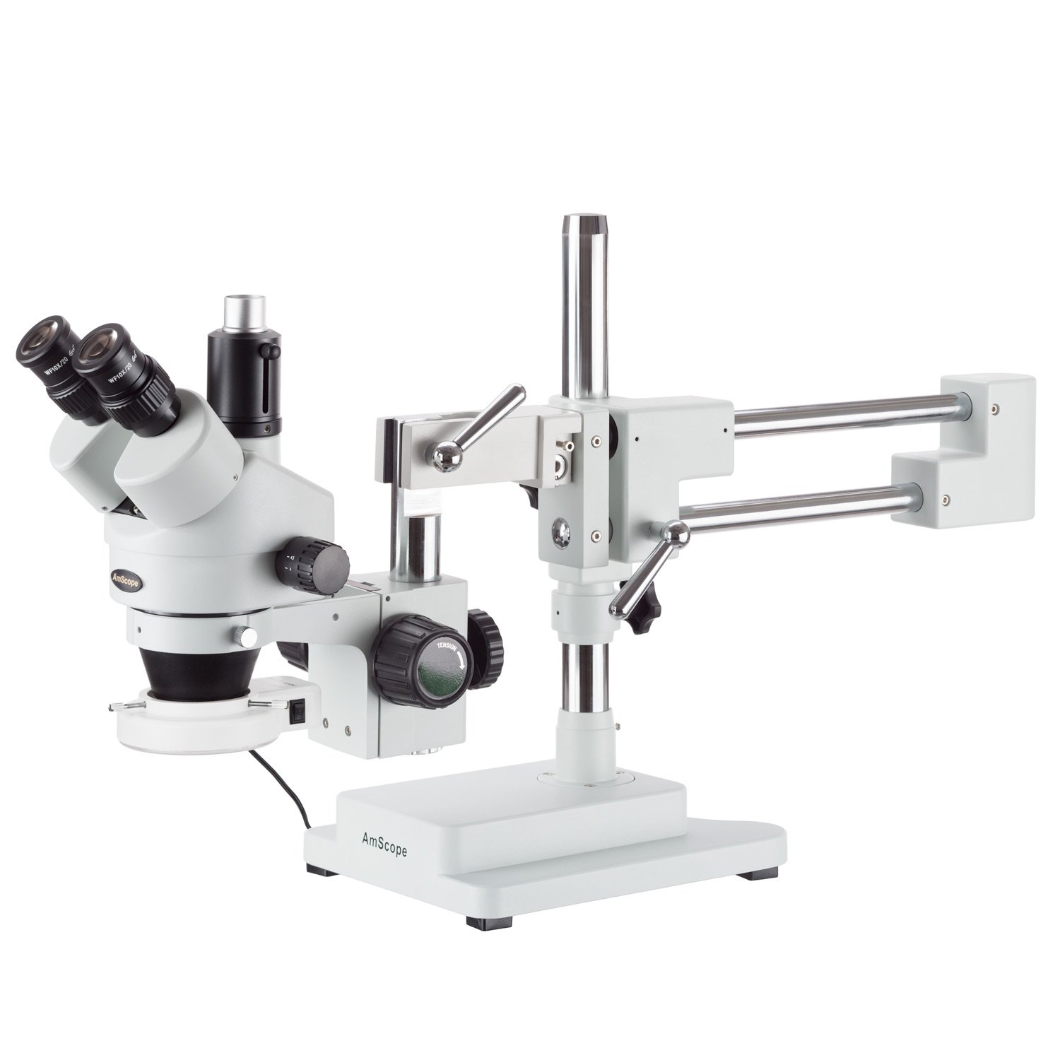 AmScope SM-4T-56S 7 x 45 x Circuito de Inspecci-n trinocular Microscopio zoom est-reo con 56 LED de luz