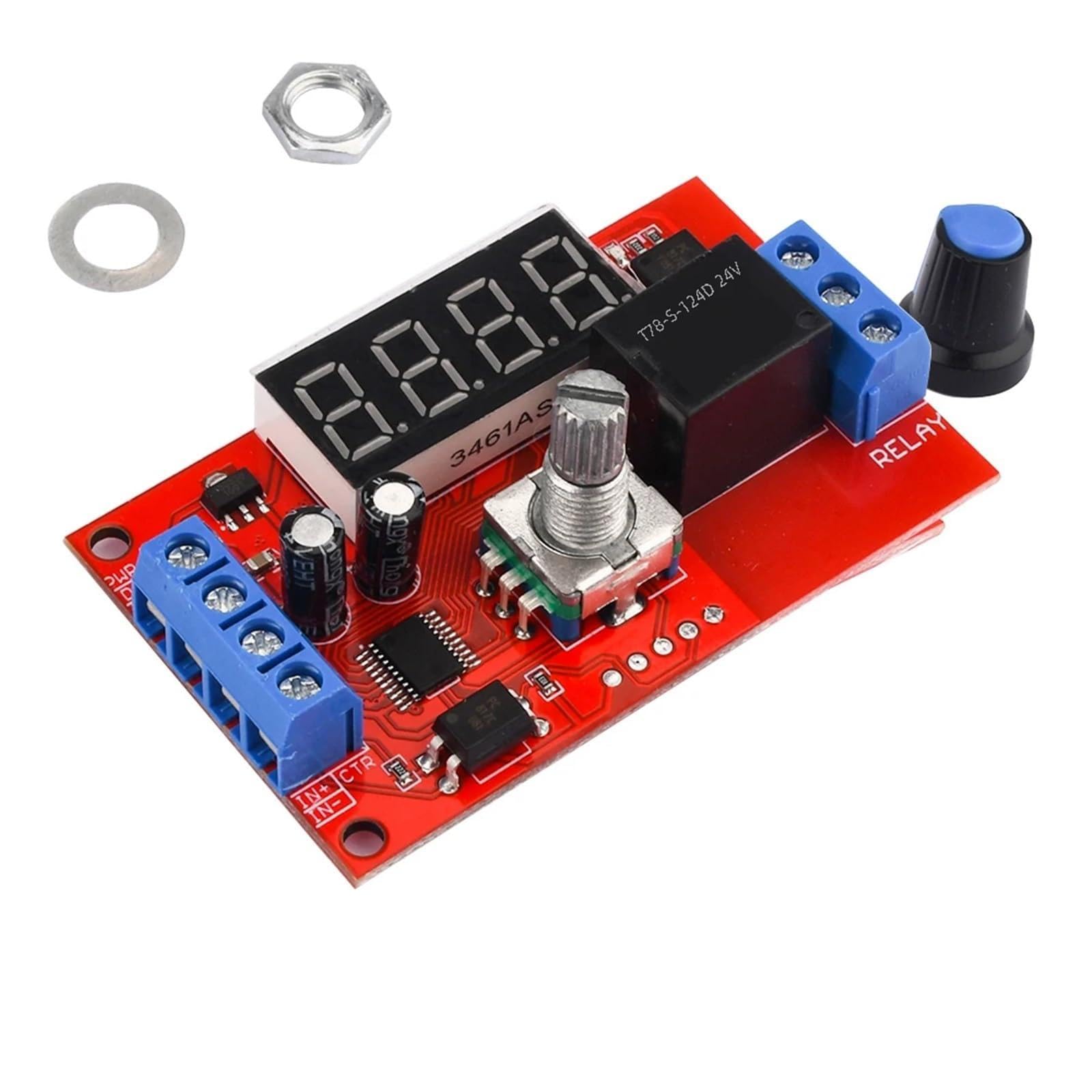 Interrupteur de commande temporisé 24V et temporisateur réglable 32 modes