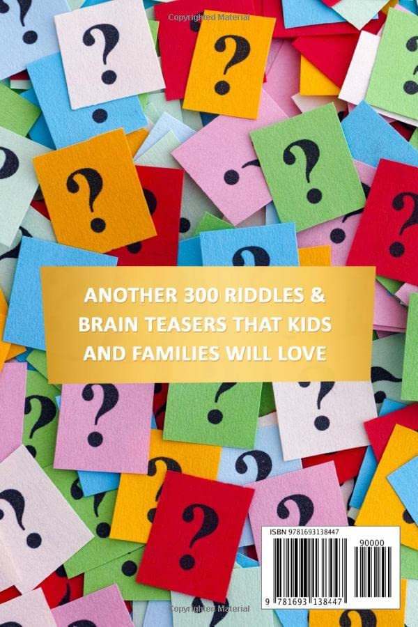Difficult Riddles for Smart Kids 2: Another 300 Riddles & Brain Teasers that Kids and Families will Love image 3