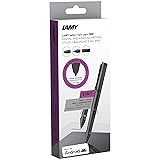 Lamy safari twin pen EMR all black (PC/EL Spitze) – 2-in-1 Stylus Pen für viele Android-Geräte & Kugelschreiber in Einem – mit ergonomischem Griff – Schreiben & Zeichnen auf digitalen Medien & Papier PC/EL Spitze schwarz