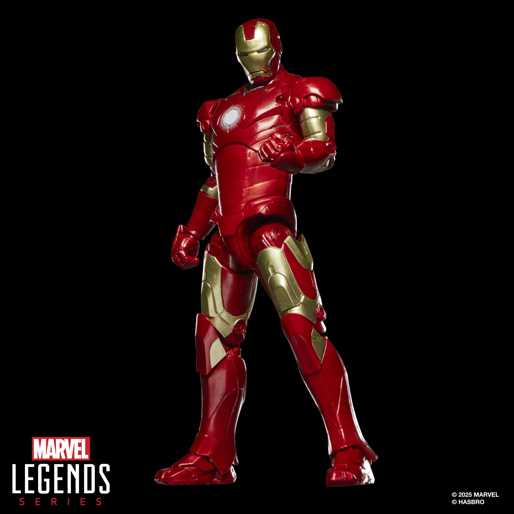 MARVEL LEGENDS SERIES IRON MAN フィギュア Marvel Legends Series, Iron Man Mark III, figura colecionável em