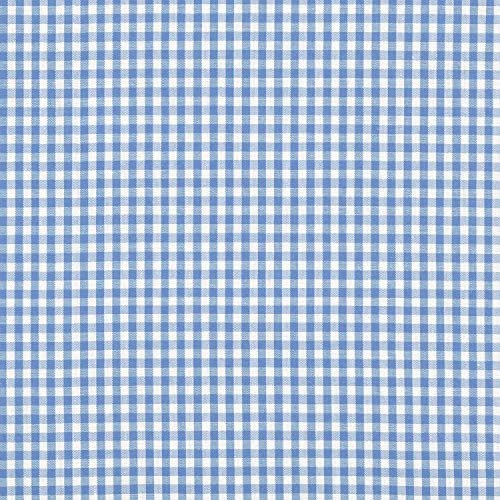 1/8" Blue Gingham Fabric - by The Yard